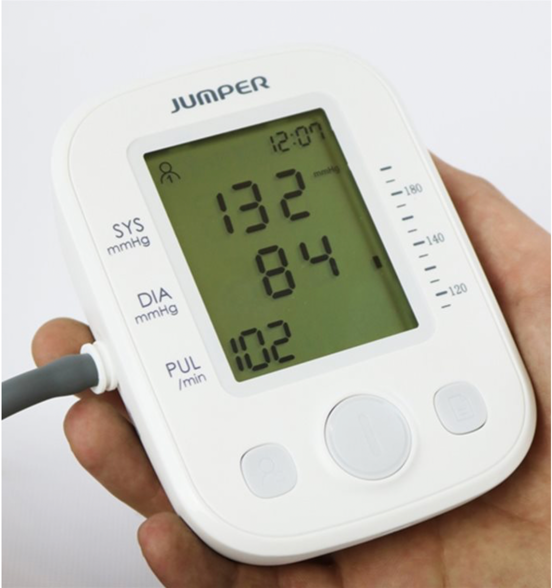 Jumper Handheld Automatic Blood Pressure Monitor.