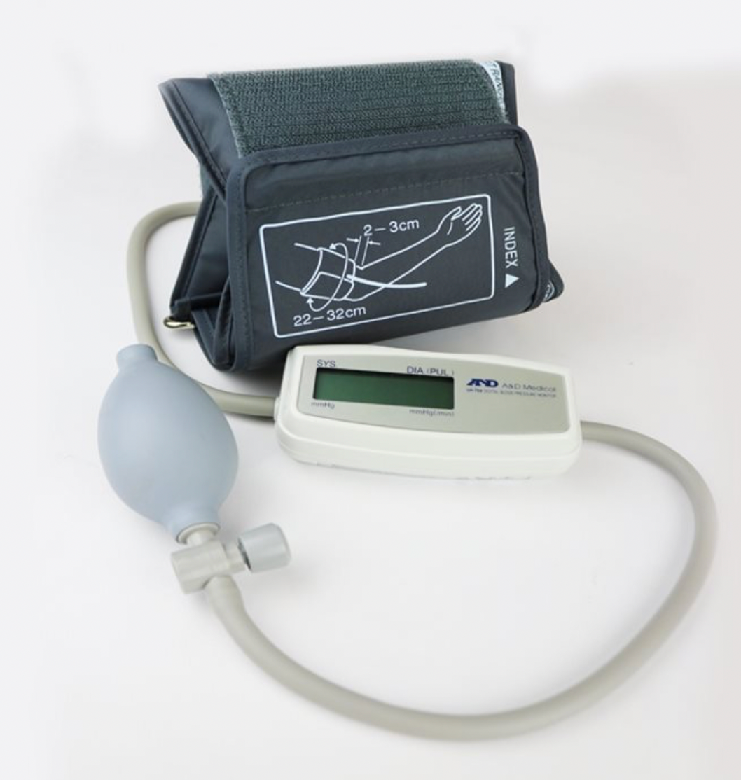 A&D UA-704 Semi Automatic Blood Pressure Monitor with Standard Adult Cuff