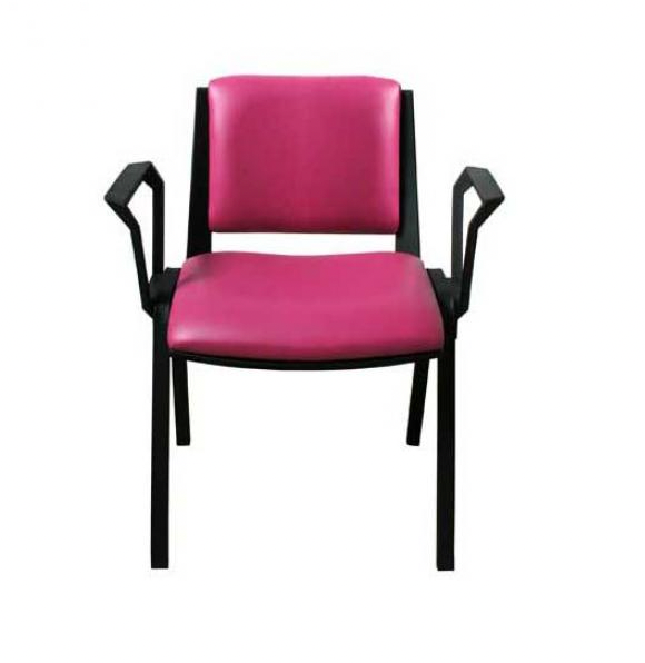 Upholstered Medi-Beam Seating with Arms - BEAMU02A