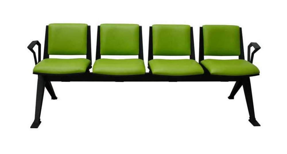 Upholstered Medi-Beam Seating with Arms - BEAMU02A