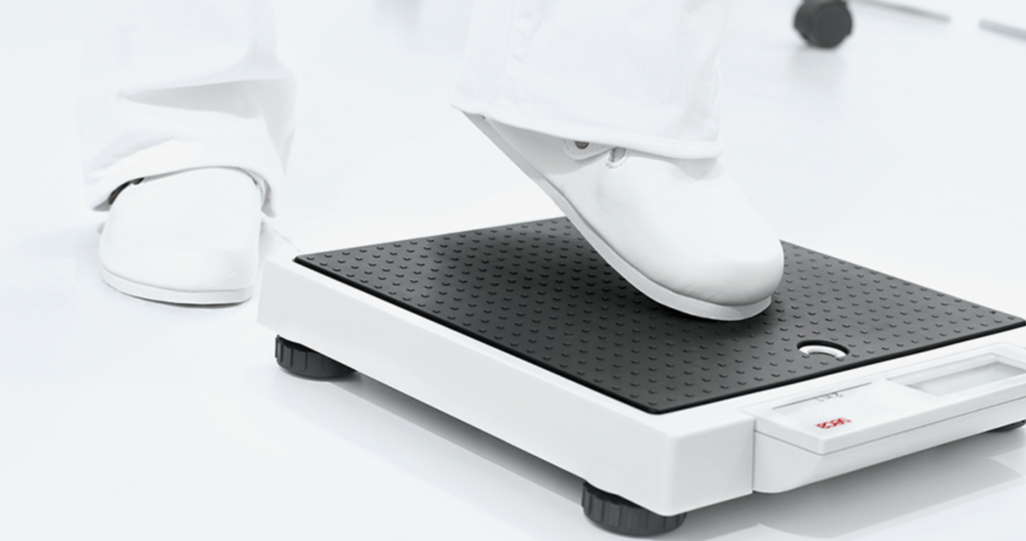 Seca 877 Flat scale