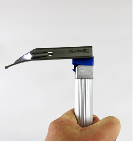 Metal Max+ Combi™ Laryngoscope Blade and Paediatric Handle - CardiffPRO 1 (Pack of 10)