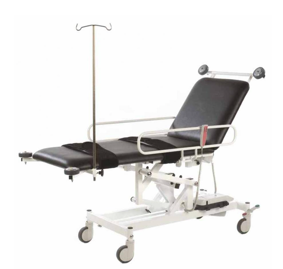 2 Section Patient Trolley - Electric/Hydraulic - BPT02E/BPT02H
