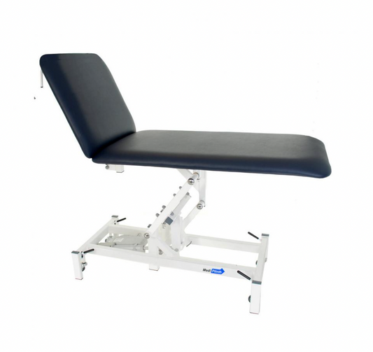 2 Section Plinth Electric/Hydraulic Couch with paper roll holder - BA02E/BA02H