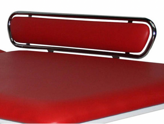 Cot Sides Chromed Padded (Single) - CP01C-S